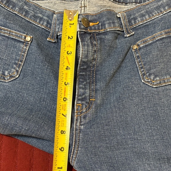 Run & Fly- Made in England- Blue Women's Wide Leg Jeans Size 36/18 - Picture 12 of 15